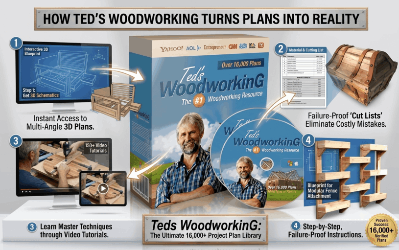 Brain Behind The Teds Woodworking Plans