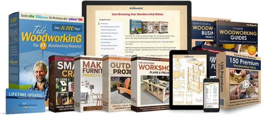 Teds Woodworking buy instant access
